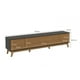 thumbnail image 3 of Mueble TV 85" Kappesberg 218cm con 3 Puertas Negro/Canela, 3 of 9