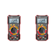 thumbnail image 1 of Multímetro digital con detector de voltaje de rango automático, herramientas eléctricas (rojo), 1 of 5
