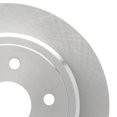 thumbnail image 3 of KarParts360 For Jeep Grand Cherokee 2005 06 07 08 09 2010 Disc Brake Rotor Rear | Cast Iron | Solid | 12.5 Millimeters/0.49 Inches Discard Thickness | 14 Millimeters/0.55 Inches Nominal Thickness, 3 of 4