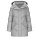 thumbnail image 4 of Chaquetas y abrigos casuales con capucha de manga larga para mujer Chaqueta acolchada de moda con capucha de manga larga de color sólido para mujer Parte superior de poliéster para mujer, 4 of 5