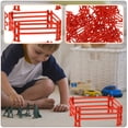 thumbnail image 4 of KAKOWELY 100Pcs Simulation Fence Decor in Brown Ideal for Farm Scenes and Outdoor Landscaping Projects, 4 of 8