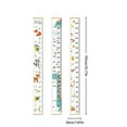 thumbnail image 2 of Growth Chart for Kids, Canvas Height Chart Ruler Removable Wood Hanging Wall Ruler Measurement Chart for Home Decoration (Dinosaur), 2 of 8