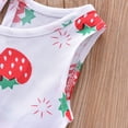 thumbnail image 5 of Esaierr 1-8T Girls Sleeveless Princess Dresses for Kids Baby Summer Vest Dress Beach Holiday Floral Sundress, 5 of 9