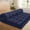 Navy blue, variant on Extra Thick Cooling Mattress Topper, Overfilled Down Alternative Pillow Top, Baffle Box Design, Fits 8-21 Inch Deep Pocket, Plush & Support, Machine Washable