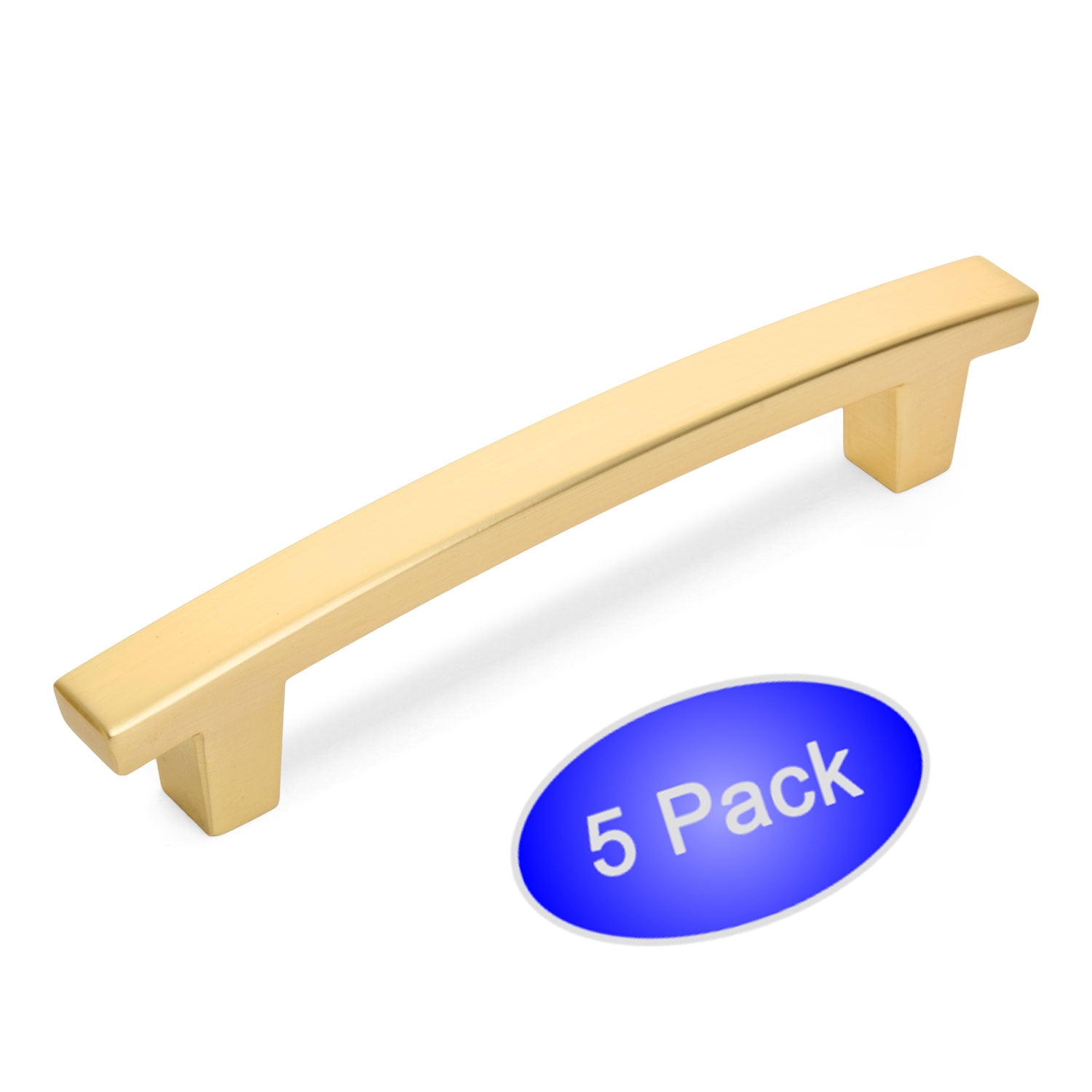 5 Pack Cosmas 5238BG Brushed Gold Contemporary Hardware