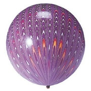 18 inch TUFTEX Peacock Purple Latex Balloons - Pack of 5 - Party Supplies Decorations