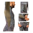 thumbnail image 4 of Playera para Caballero Cressi Seppia Neopreno de 3.5mm Talla S Gris, 4 of 4