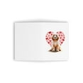 thumbnail image 3 of DistinctInk Greeting Card / Note Card - Valentine's Day Clumber Spaniel - PACK of 1, 3 of 7