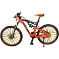 thumbnail image 4 of XINQIHANG 1:10 Alloy Bicycle Model, Free Standing Finger Mountain Bike Toy, Mini Mountain Riding Bike Model Toy, Finger Bicycle Toy Tabletop Ornament, Home Decorative Crafts for Children and Adults, 4 of 7