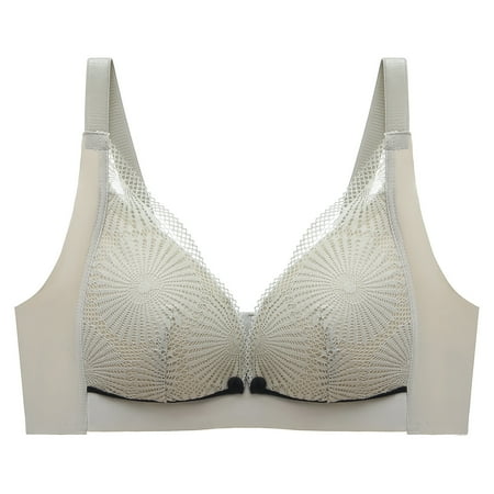 

Gyouwnll Women s Hands Free Pumping Bra Maternity Nursing Adjustable Nursing Bra Green XXL