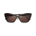 thumbnail image 2 of Karl Lagerfeld sunglasses KL6105S WOMAN 54/17/ 242 DARK TORTOISE, 2 of 9
