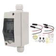 thumbnail image 2 of Mini Circuit Breaker,20A Small Breaker Box I Waterproof Disconnect Switch Photovoltaic Disconnect Switch Built for the Future, 2 of 14