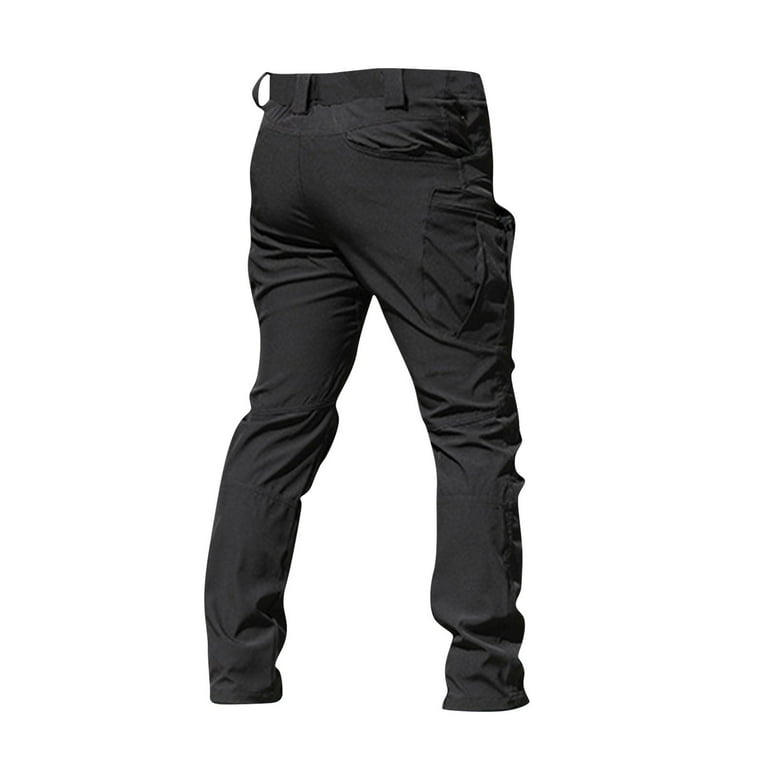 Ydkzymd Black Mens Cargo Pants Pockets XXXL Militar Camo Cargo Pants for  Men Work Military Navy Tactical Pants with Pockets Combat Gear Cargo Pants