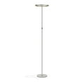 thumbnail image 2 of Brightech Halo Lampe Torchère à DEL Divisée sur Pied Brillante, Argent Platine, 2 of 12