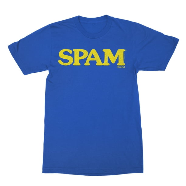 SPAM SPAM Canned Hormel & Co. SPAM Brand Distressed Logo Royal Blue