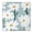 Boho Flo, variant on Boho Floral Daisy Table Cover - Elastic Square Tablecloth, Windproof & Washable (Summer Bloom, 36x36)