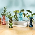 thumbnail image 2 of Mainstays 4-Pack Colored Glass Propagation Stations with Various Sizes for Indoor Plants, 2 of 9