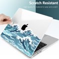 thumbnail image 4 of Funda para MacBook Air M2 de 13,6 pulgadas 2022 A2681 con Touch ID, carcasa rígida con protector de pantalla y, 4 of 4