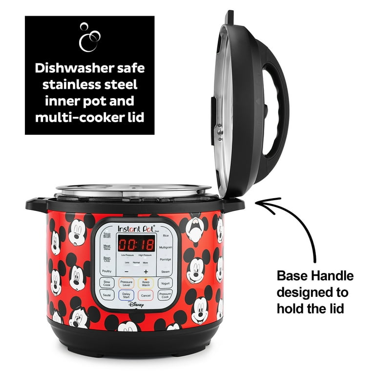 Instant Pot 6Qt 7-in-1 Pressure Cooker Disney Mickey Mouse or