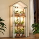 thumbnail image 1 of Invernadero mini Bamworld con luz de cultivo de 3 niveles para exterior, 1 of 5