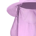 thumbnail image 4 of Sombreros para el sol Sombrero protector solar Sombreros de pesca cómodos Cubo de protección solar para hombres Violeta Zulema Sombrero de copa, 4 of 8