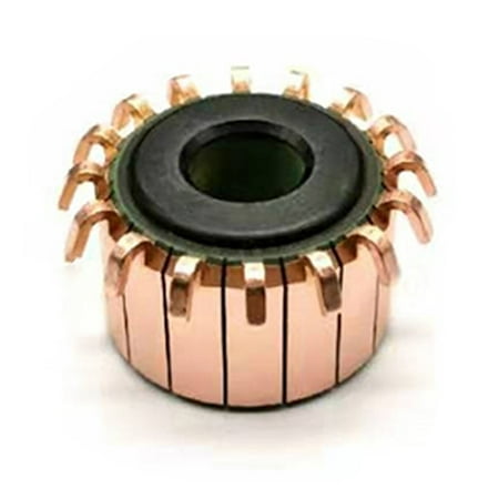 

1Pcs 32 x 12 x 21(22) mm 16P Teeth Copper Hook Type Electrical Motor Commutator
