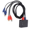 AY86 2 Port USB KVM Switch 4k At 60Hz KVM Switch Splitter for 2