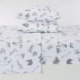 thumbnail image 3 of Great Bay Home Turkish Cotton Printed Flannel Sheet Set  (Twin, Camping), 3 of 7