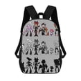 thumbnail image 1 of Hazbin Hotel Shoulder Backpack Inch School Bag Bookbag Satchel Casual Daypack-XTYD4333, 1 of 1