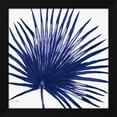 thumbnail image 2 of Janelle Penner 20x20 Black Modern Wood Framed Wall Art Titled - Welcome to Paradise XVI Indigo, 2 of 6