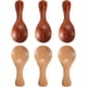 thumbnail image 1 of cucharaditas pequeñas. Sal de Madera, Mini Cuchara para Bebé con mango corto Perfecto para botes pequeños de mermelada, especias, azúcar, miel, café, té, mostaza, helado, leche en polvo JFHHH pequeña, 1 of 5