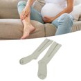 thumbnail image 1 of 1 par de Calcetines de Compresión con Cremallera para Mujer 15-20 MmHg Punta Cerrada con Cremallera Medias de Compresión hasta la Rodilla para Mujer ANGGREK  Otros, 1 of 8