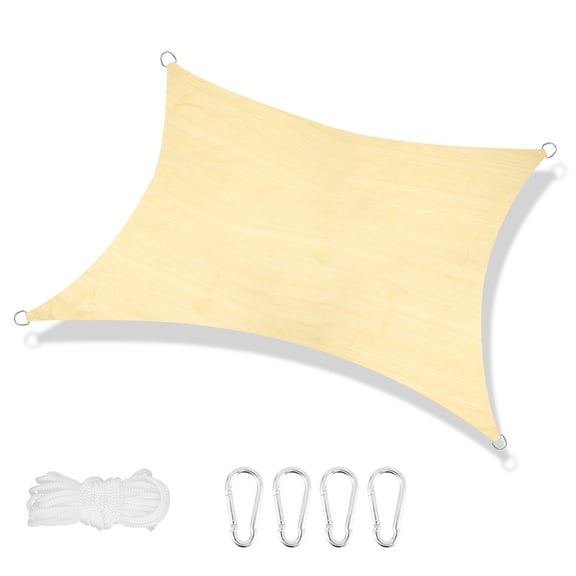 Eummy Outdoor Garden Patio Sun Shade Sail Canopy Sunscreen Awning UV Protected Cloth Block