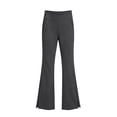 thumbnail image 5 of CBASIHI Womens Flare Leggings with Pockets Fleece Lined Stretchy Elastic Waist Workout Yoga Pants Gray XL, 5 of 9