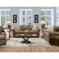 thumbnail image 2 of Behold Home Woodland Brown Sofa, 2 of 3
