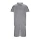 thumbnail image 4 of WILLBEST Traje Corto para Hombre, Dos Trajes para Hombre, Camisa y Pantalones Cortos de Color Liso con Cremallera En La Parte Superior., 4 of 4
