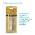 thumbnail image 3 of Combo de Cepillos de Dientes Chicco 6 a 36 M Dos Colores Amarillo Chico, 3 of 5