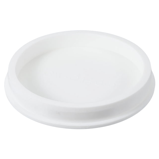 Tapón de Silicona en Forma de T Uxcell, Diámetro 145 mm/5.71 Pulgadas, Tapón de Silicona Impermeable Reutilizable, Tapón Redondo de Sellado para Equipos de Tuberías, Blanco