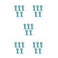 thumbnail image 2 of Wweixi 5 Pcs Poignée de Porte en Silicone Anti-Collision Faible Bruit pour Protection Ventouse Armoire Détachable Vert 5Set, 2 of 6