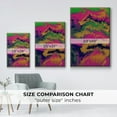 thumbnail image 4 of M48 Framed Premium Gallery Wrapped Canvas - Ready to Hang - 27 x 41 - Natural Wood Floating Frame, 4 of 9