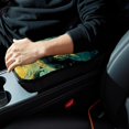thumbnail image 6 of Whale Printed Furry Soft 12.5x8.2 Inch Car Armrest Cover Accessory, 6 of 6