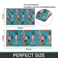 thumbnail image 7 of Dogs with Pioneer Flower Kitchen Rugs Sets Of 2,Anti Fatigue Kitchen Mat Rugs Non Slip Washable,Decorative Kitchen Floor Mats for Kitchen,Sink,Laundry,17"x30"+17"x47", 7 of 7
