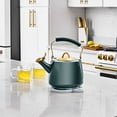 thumbnail image 5 of Thyme & Table Stainless Steel 1.8L Stovetop Tea Kettle - Hunter Green, 5 of 10