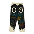 thumbnail image 5 of Fotbe Owl with Mandala Women's Pajama Pants,Sleepwear Pants,Pj Bottoms Drawstring And Pockets-Small, 5 of 9