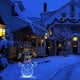 thumbnail image 5 of Marco de cadena de luces activas para fiestas navideñas, jardín al aire libre, nieve, letrero decorativo brillante, marco de cadena de luces con bolas de nieve animadas, adorno de muñeco de nieve,, 5 of 5