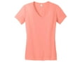 thumbnail image 5 of District Juniors Short Sleeve 100-Percent Cotton Very Important V Neck T Shirt DT6501, 5 of 6