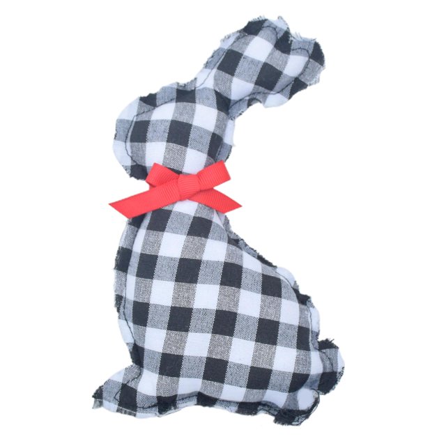 Easter Ribbit Bunny Ornaments Spring Simulation Rabbit Doll Holiday Party Decorations Gifts For Children Easter Decoration