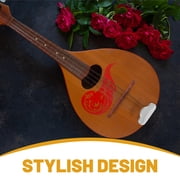 HEMOTON Acoustic Mandolin Instrument 8.00X4.50X3.50CM Silver