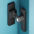 thumbnail image 3 of SPRING Door Lock Bolt Sliding 5 Color Option Accessories Door Buckle Replacement Zinc Alloy Complicated Procedures Sliding grey, 3 of 6