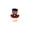 B, variant on huayou Independence Day USA Flag Cute Candle Small Night Light with Red White Blue, 250th anniversary Day Party Holiday Decor, for Outdoor Indoor Home Decoration